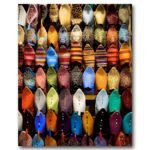 Tableau Babouches marocaines