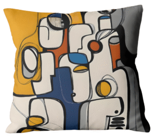 coussin dualité des visages (copie)