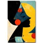 Tableau Le Profil de la Lune