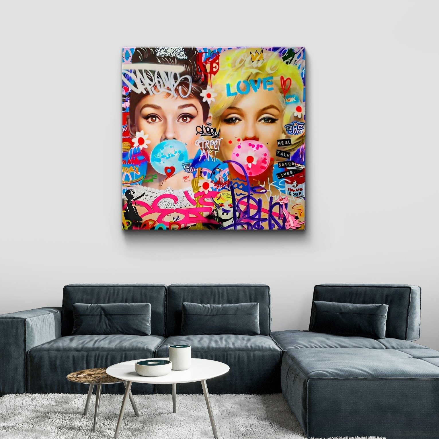 tableau strong love popeye & olive tableau strong love popeye & olive