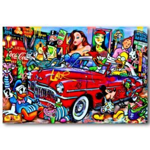 tableau pop art legend (copie)