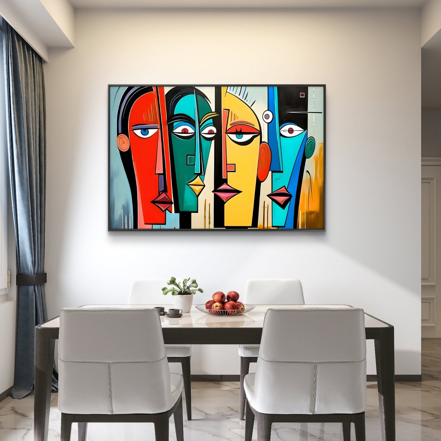 tableau dualité des visages (copie) tableau dualité des visages (copie)