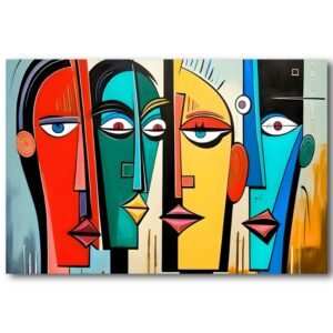 tableau dualité des visages (copie)