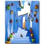 Tableau Chefchaouen