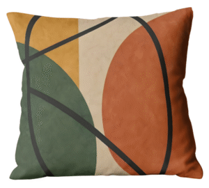 coussin lips graffiti