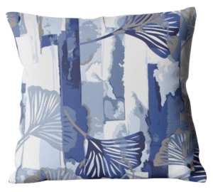 coussin lips graffiti