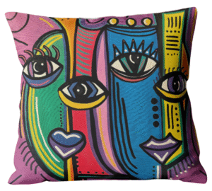 coussin dualité des visages (copie)