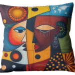Coussin Dualité des Visages