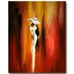 Tableau La Dame de Feu