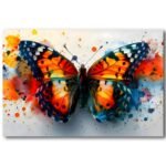 Tableau Papillon Aquarelle
