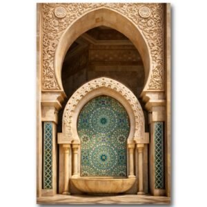 tableau architecture marocaine