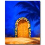 Tableau L'Entrée Majorelle
