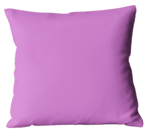 coussin violet clair