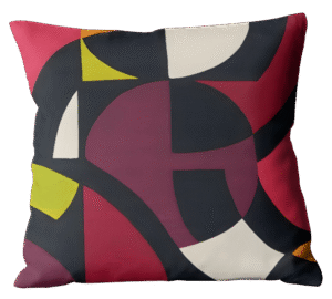 coussin violet clair