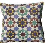 Coussin Motif Zellij
