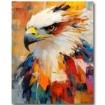 Tableau Eagle Portrait