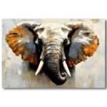 Tableau Éclat d'ivoire