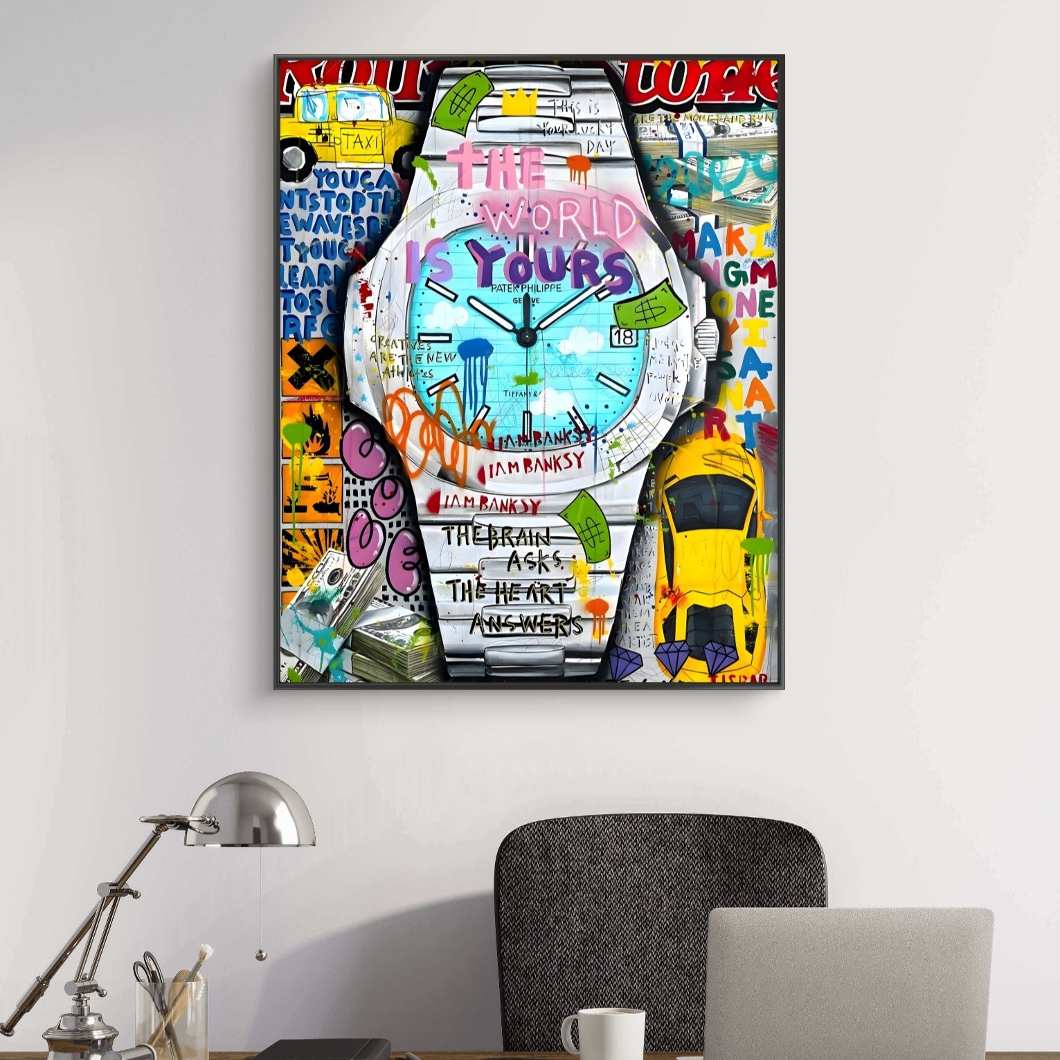 tableau visage cubiste (copie) tableau visage cubiste (copie)