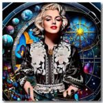 Tableau Marilyn à la Marocaine