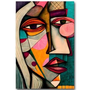 tableau visage cubiste (copie)