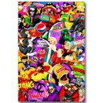 Tableau Collage Culture Pop