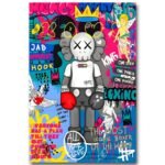 Tableau Kaws Pop Art