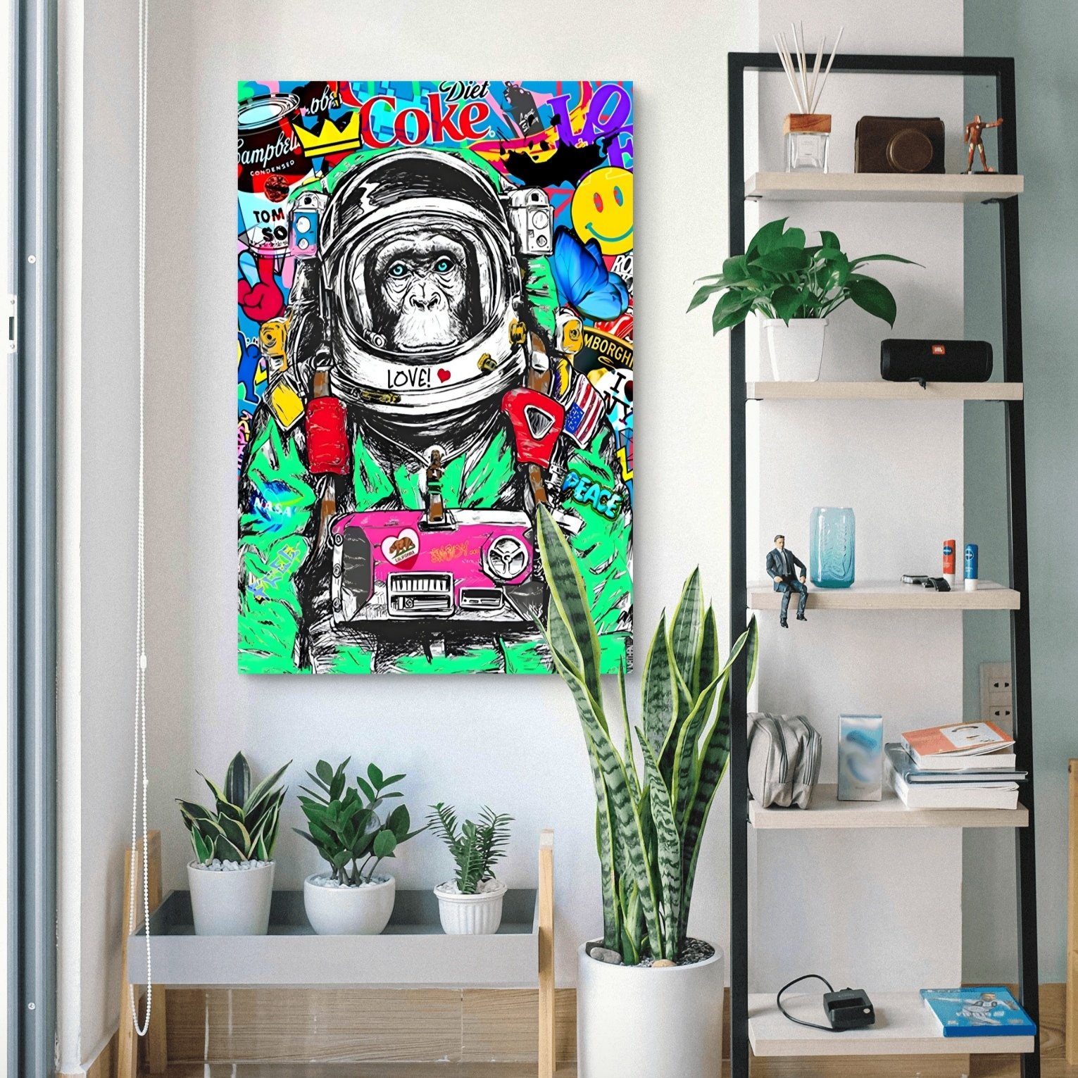 tableau collage culture pop (copie) tableau collage culture pop (copie)