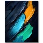 Tableau Vagues de couleur