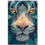 Tableau Le Tigre de Glace et d'Or