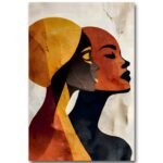 Tableau Élégance en silhouette