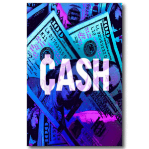 tableau golden butterfly and lips (copie)