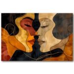 Tableau Intimité Orangée