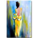 Tableau Girl in a Yellow Dress