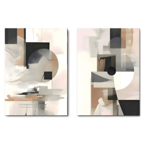 set de 2 tableaux géométrie classique (copie)