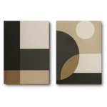 Set de 2 Tableaux Géométrie Classique