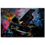 Tableau Abstract Piano