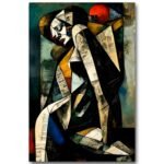 Tableau Silhouette de Journal