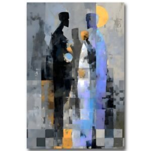 tableau silhouette de journal (copie)