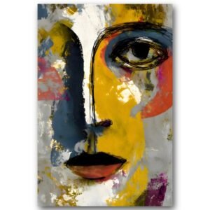 tableau rencontre abstraite (copie)