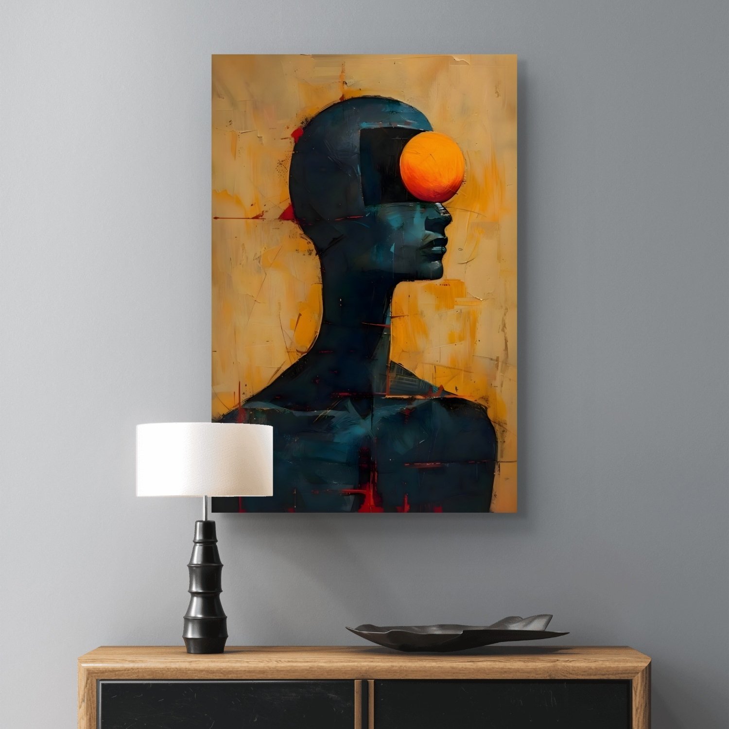 tableau duo afro cubiste (copie) tableau duo afro cubiste (copie)